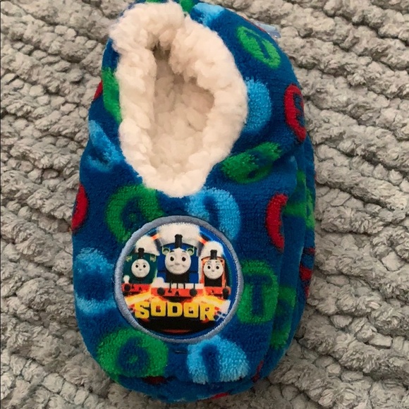 thomas the train slipper socks